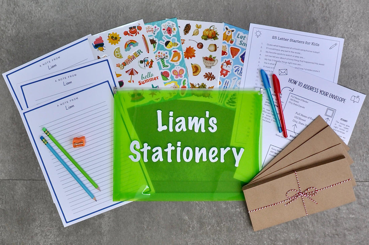 Personalized Stationery Refill for Boys