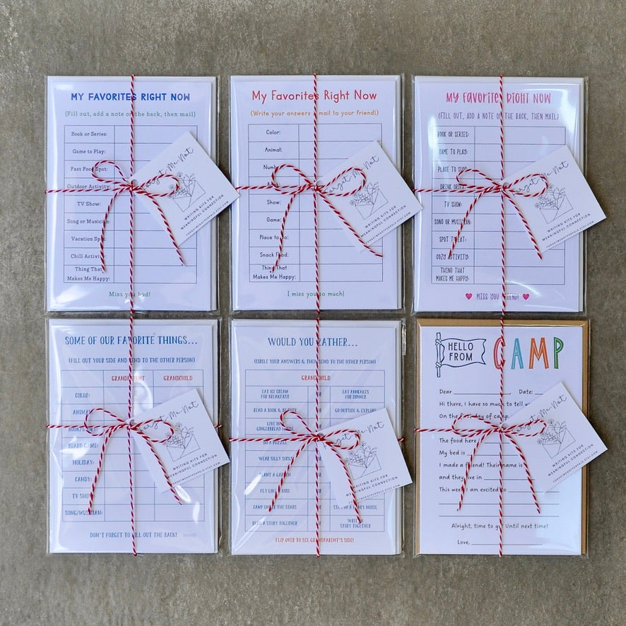 Conversation Note Cards