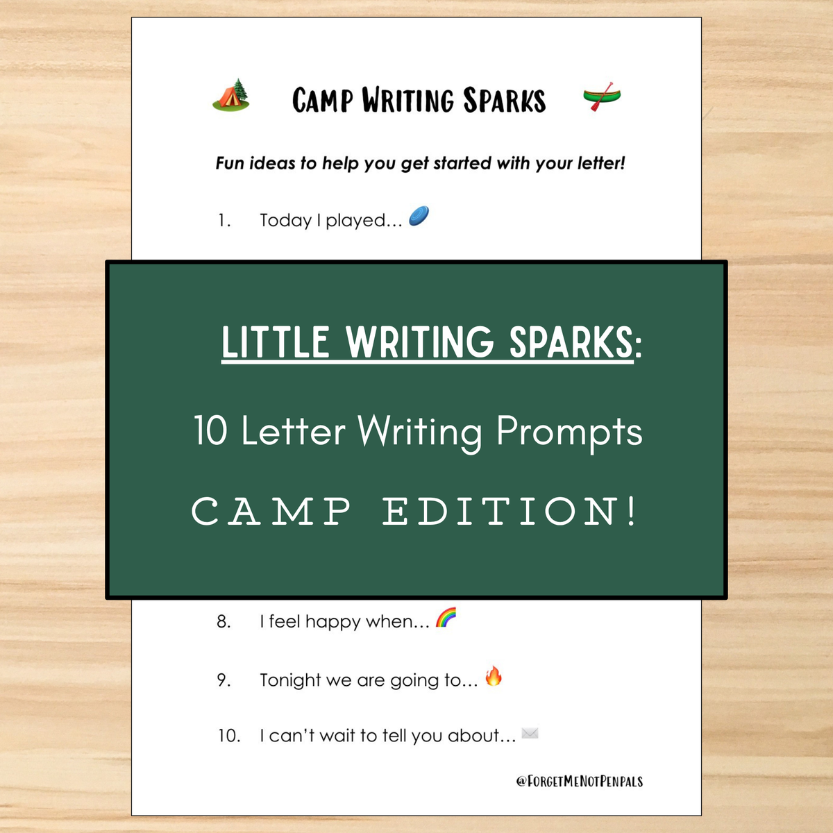 Little Letters from Camp Kit