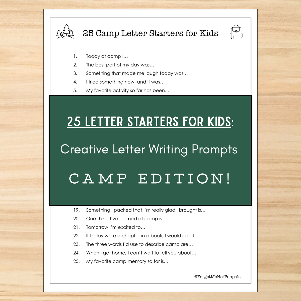 Letters from Camp Kit