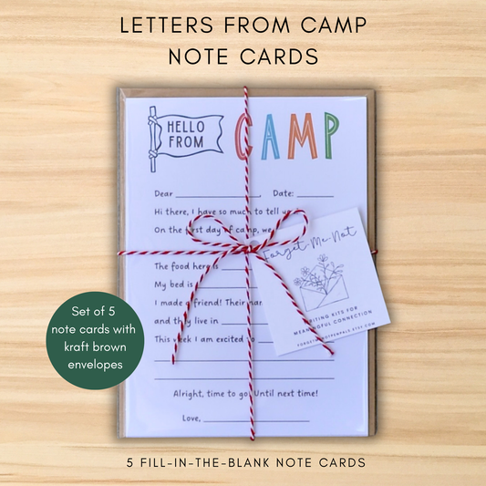Letters from Camp Note Cards