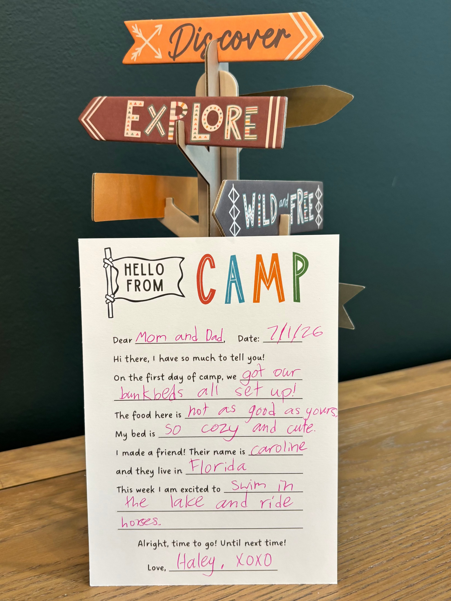 Letters from Camp Kit