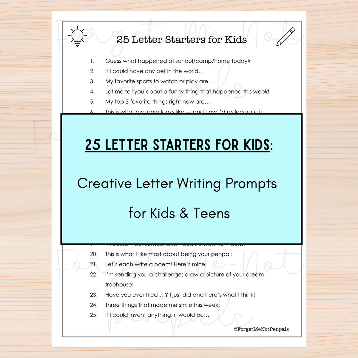 Personalized Stationery Kit for Girls