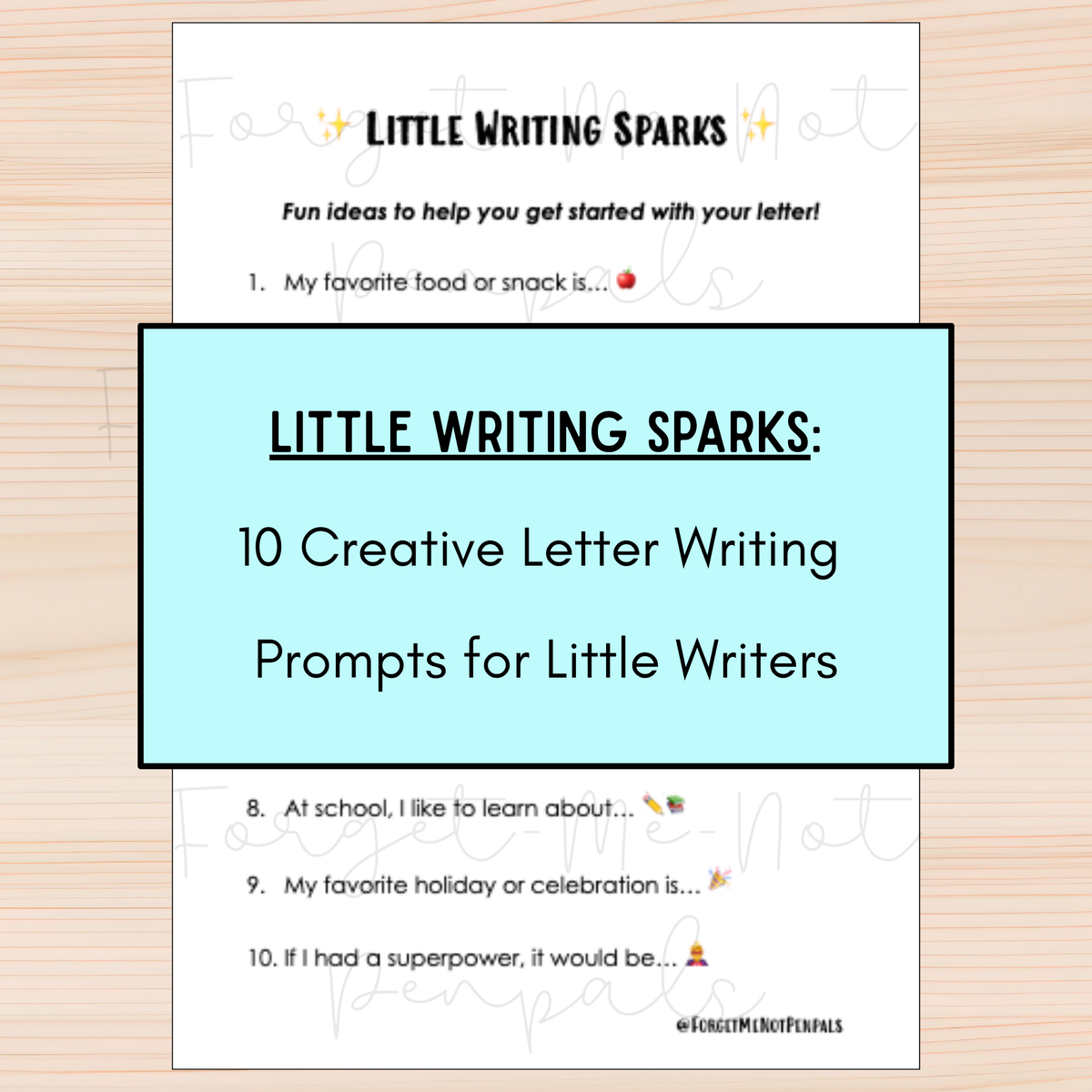 Little Writers Classic Penpal Kit