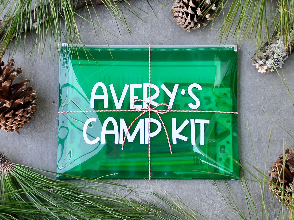 Personalized Camp Stationery for Kids