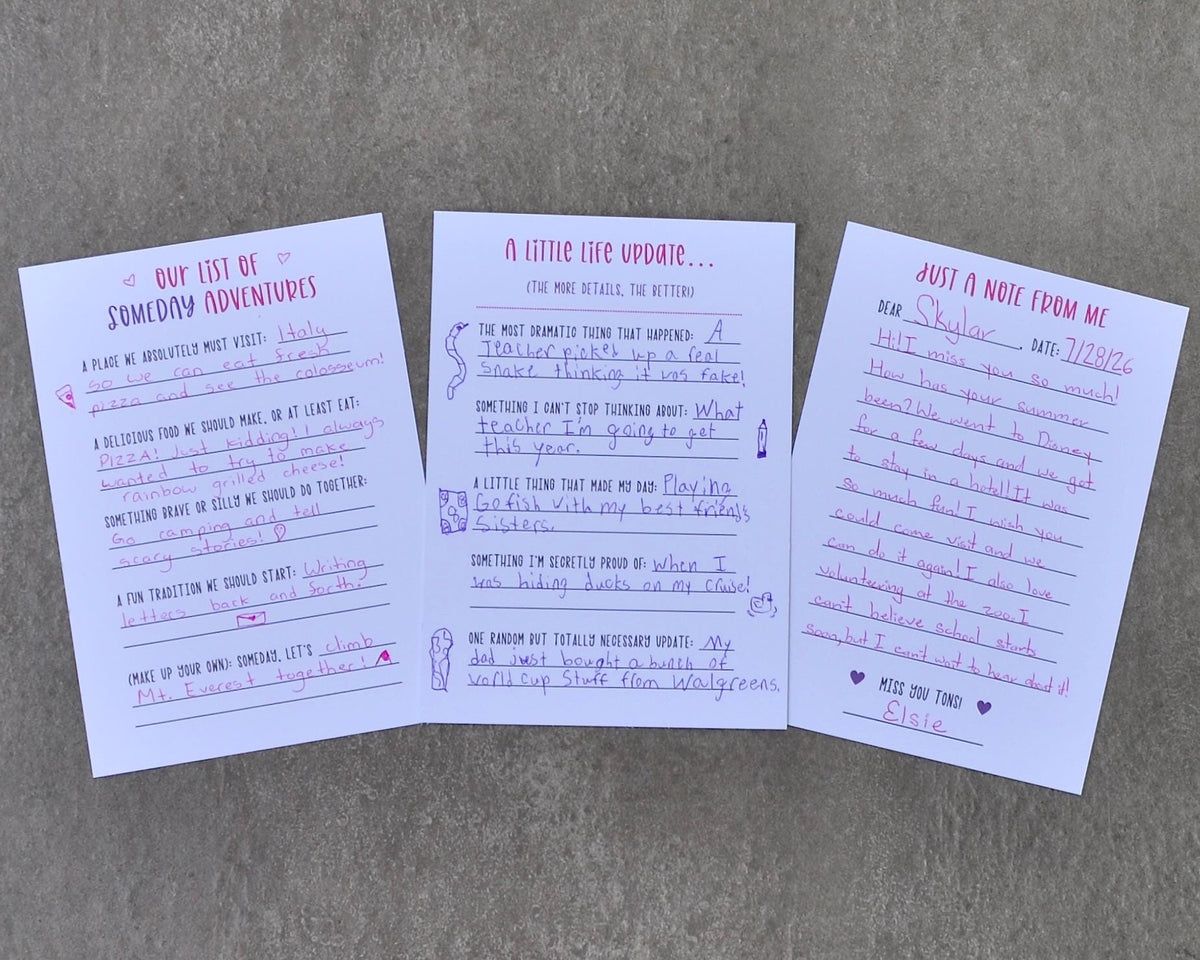 Besties Conversation Note Cards