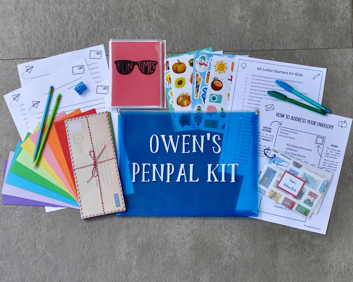 Deluxe Penpal Kit for Boys