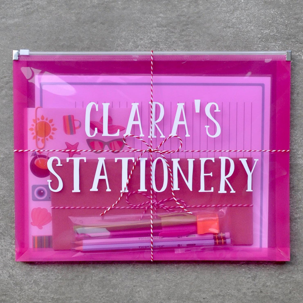 Personalized Stationery Kit for Girls