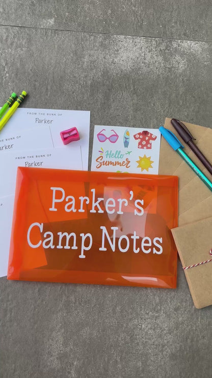 Notes from Camp Mini Kit