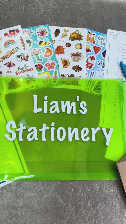 Personalized Stationery Kit for Boys