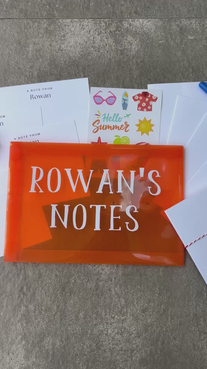 Personalized Mini Stationery Kit for Kids
