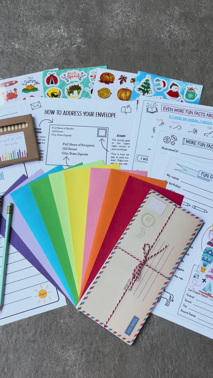 Little Writers Deluxe Penpal Kit